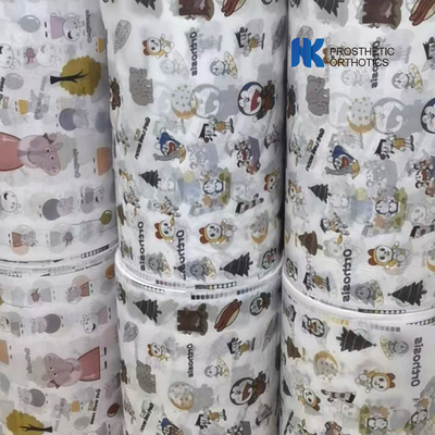 Width 40CM Children Prosthetic Transfer Paper Cartoon Pattern Customized Color