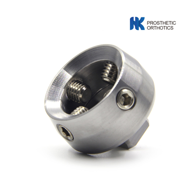 Stainless Steel Prosthetic Components Pediatric Pyramid To Adult Receiver Adaptor