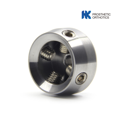 Stainless Steel Prosthetic Components Pediatric Pyramid To Adult Receiver Adaptor
