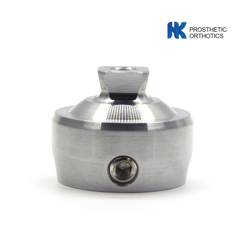 Stainless Steel Prosthetic Components Pediatric Pyramid To Adult Receiver Adaptor